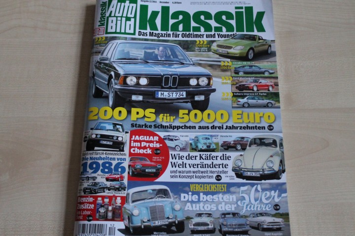 Deckblatt Auto Bild Klassik (12/2015)